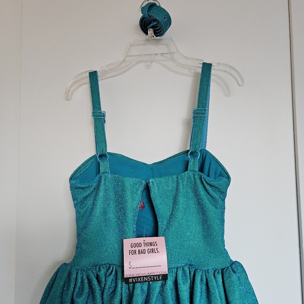 NWT Turquoise Swing Jawbreaker Dress - Picture 6 of 6